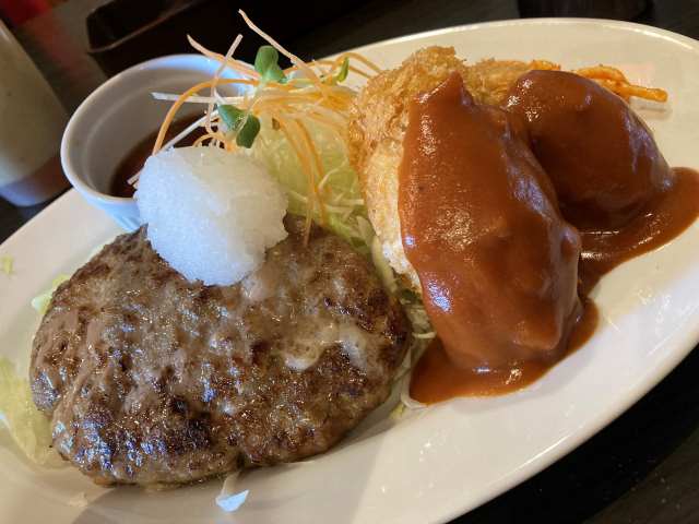 スピカ 和風ハンバーグ&コロッケ
